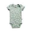 Bamboo Baby Short-Sleeved Onesie | Tangerine Crush