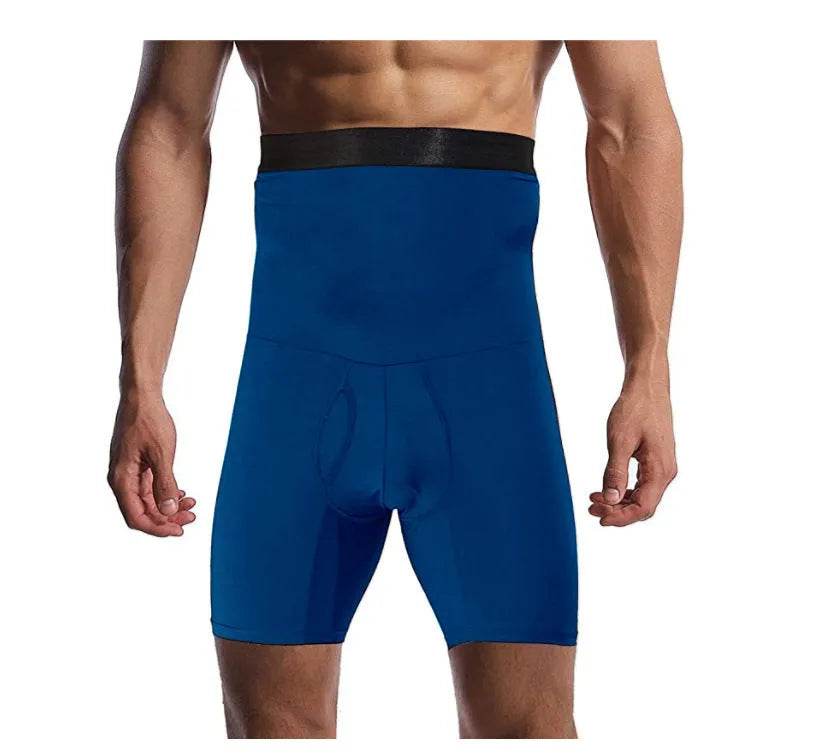 Men's Shapewear High Waist Trainer Ball sack Briefs with pouch