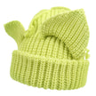Devil Ears Thickened All Acrylic Knitted Beanie Hat