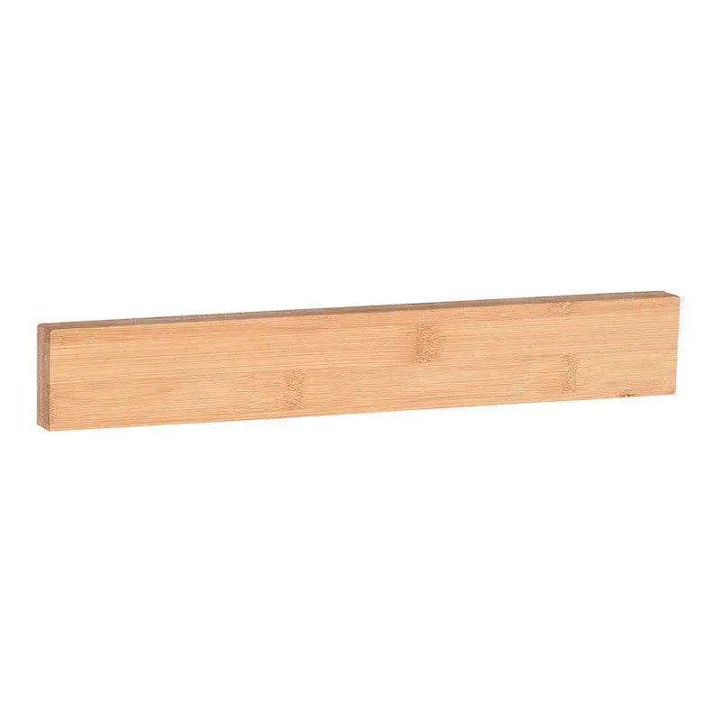 Wall Mounted Wooden Block Magnetic Knife Holder Rack