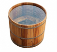 Fluid Float Colonial Cedar Hot Tub