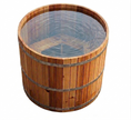 Fluid Float Colonial Cedar Hot Tub