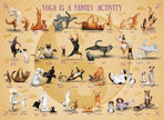 Eurographics - Yoga is a Family Activity (500 pc - Large Puzzle Pieces)