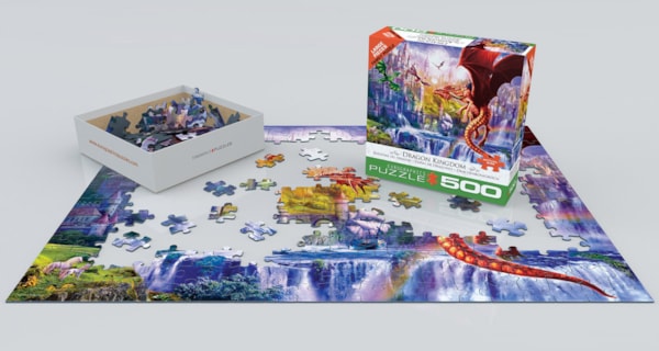 Eurographics - Dragon Kingdom By Jan Patrik (500-Piece Puzzle)