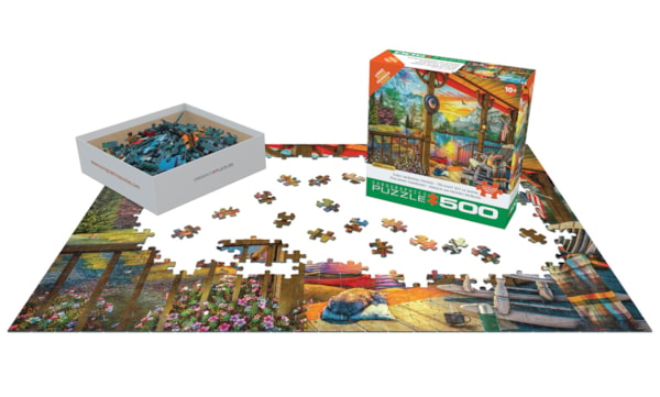 Eurographics - Early Morning Fishing (500-Piece XL Puzzle)