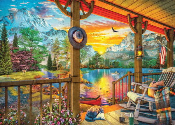 Eurographics - Early Morning Fishing (500-Piece XL Puzzle)