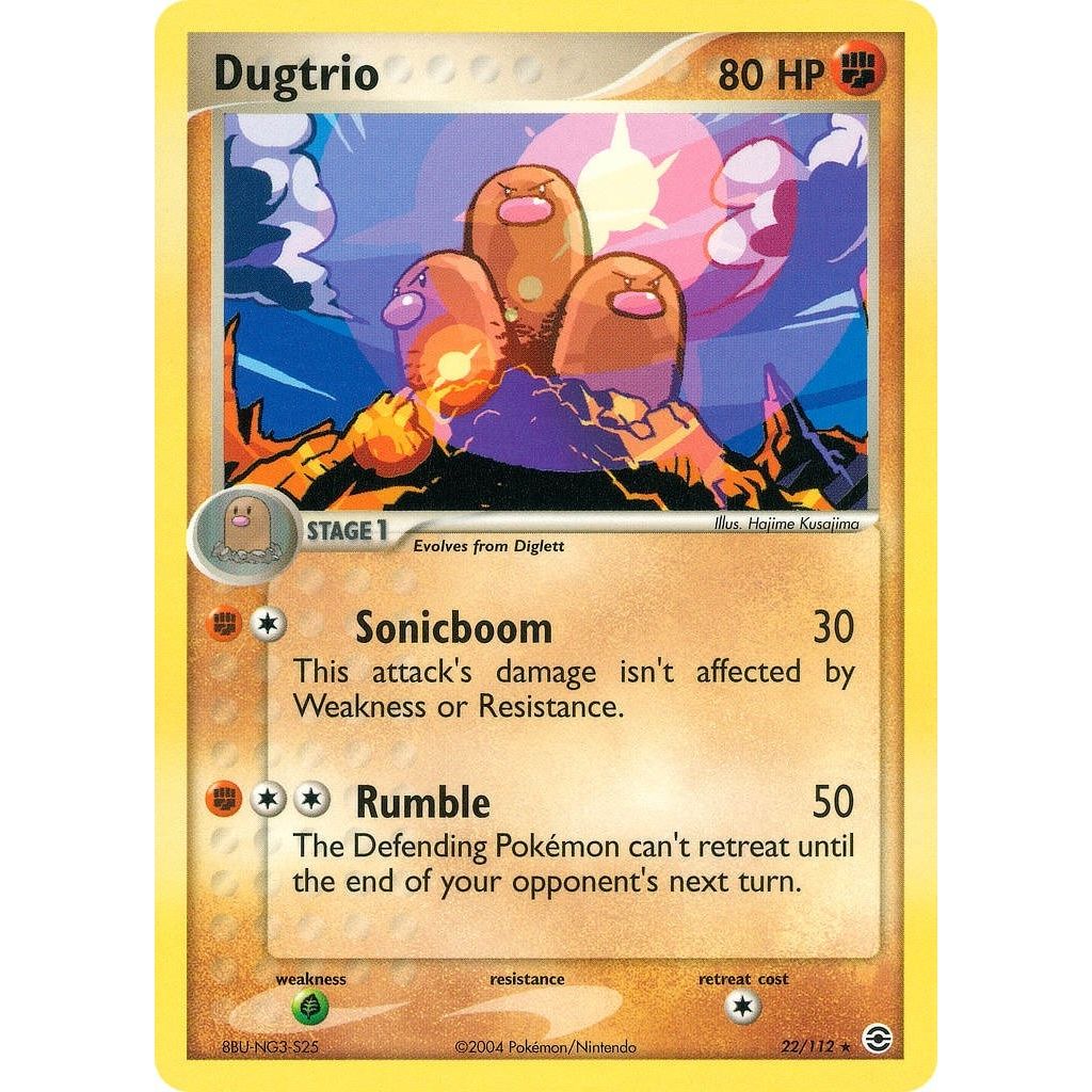 Dugtrio (22/112) (RG)
