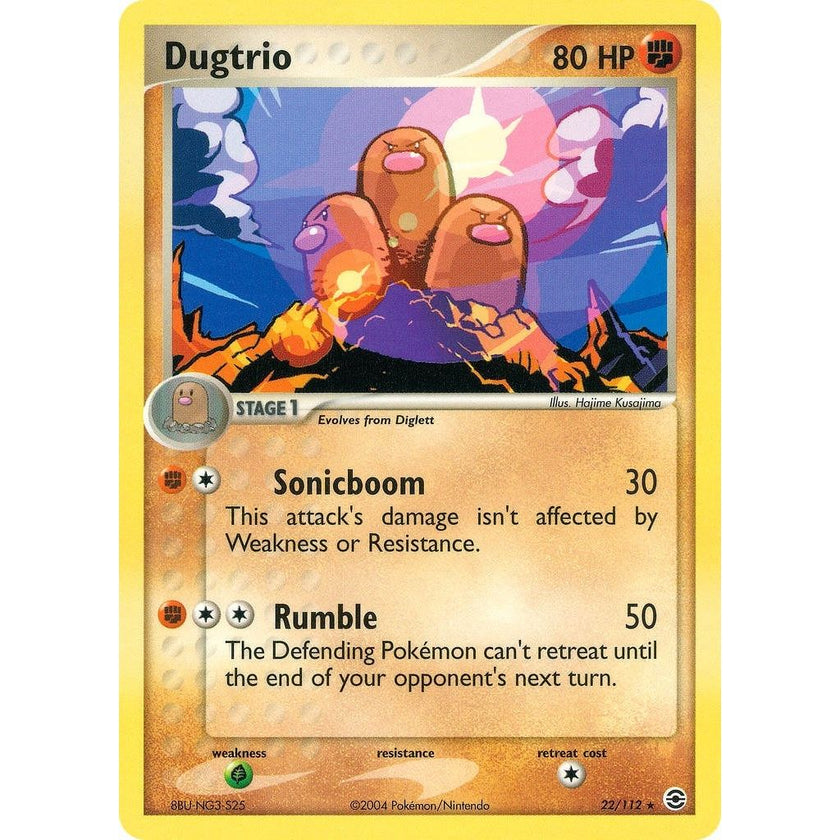 Dugtrio (22/112) (RG)