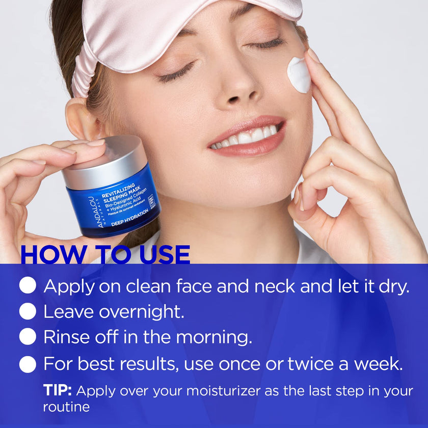 Andalou Naturals - Revitalizing Sleeping Mask (50g)