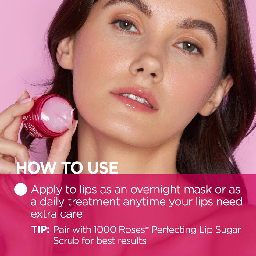 Andalou Naturals - 1000 ROSES LIP SLEEPING MASK (11.9g)