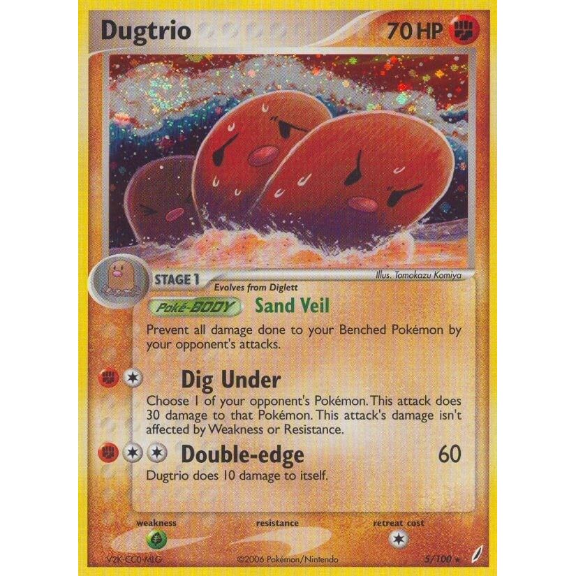 Dugtrio (5/100) (CG)