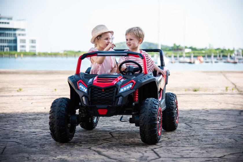 2025 24V DUNE BUGGY DE LUXE 2 PLACES, VOITURE ÉLECTRIQUE POUR ENFANTS AVEC COMMANDE À DISTANCE