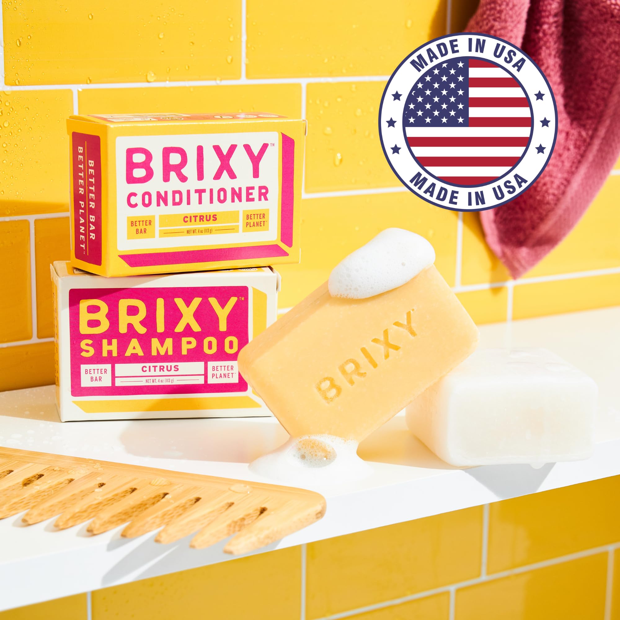 BRIXY - Conditioner Bar - Citrus (113g)
