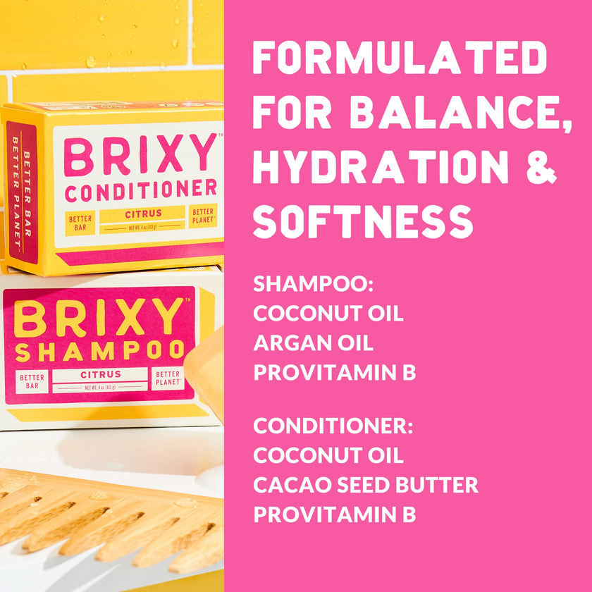 BRIXY - Conditioner Bar - Citrus (113g)