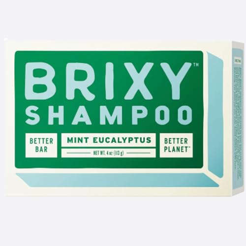 BRIXY - Shampoo Bar - Mint Eucalyptus (113g)