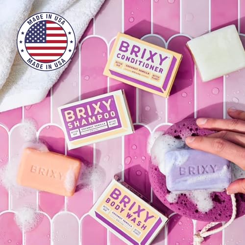 BRIXY - Body Wash Bar - Coconut Vanilla (113g)