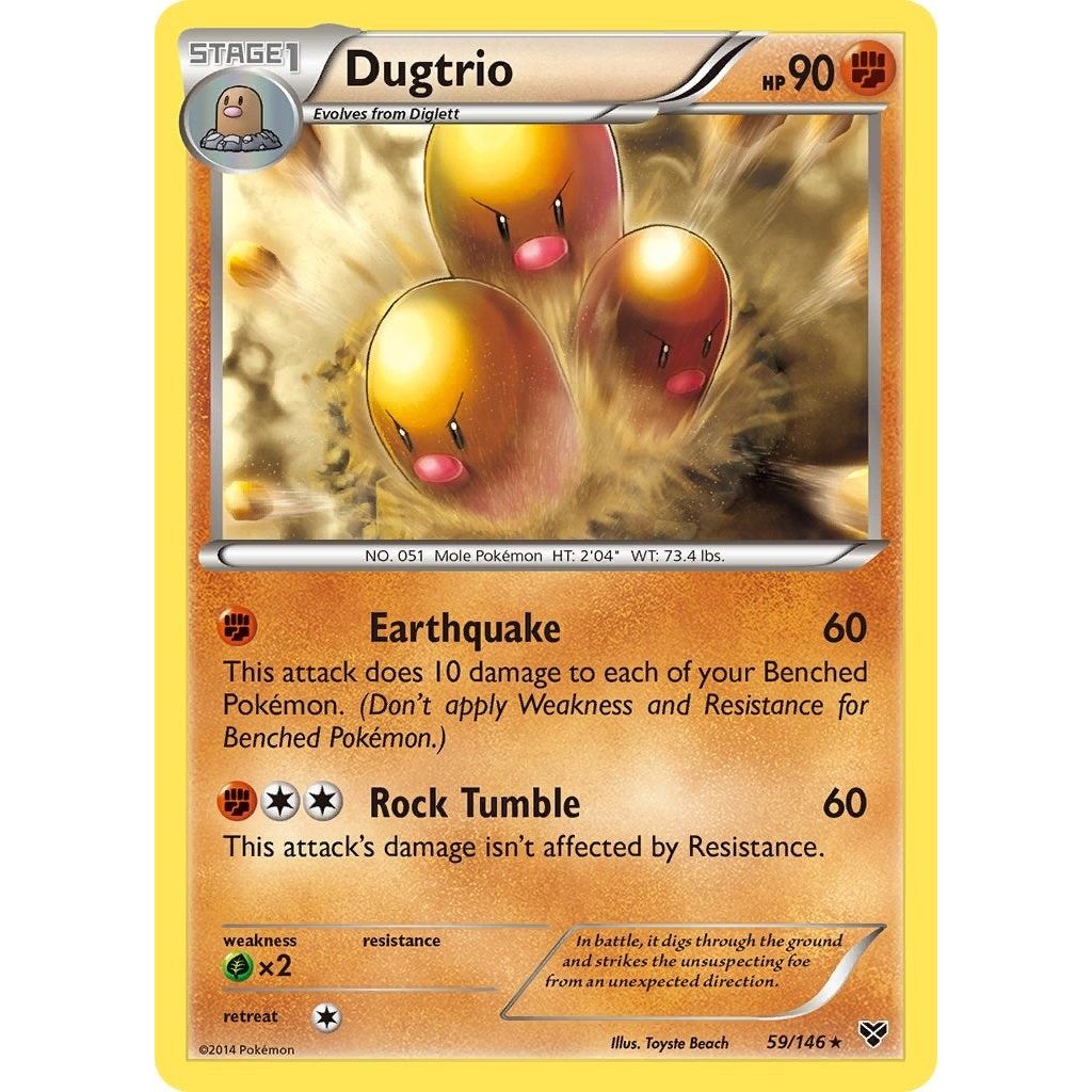 Dugtrio (59/146) (XY)