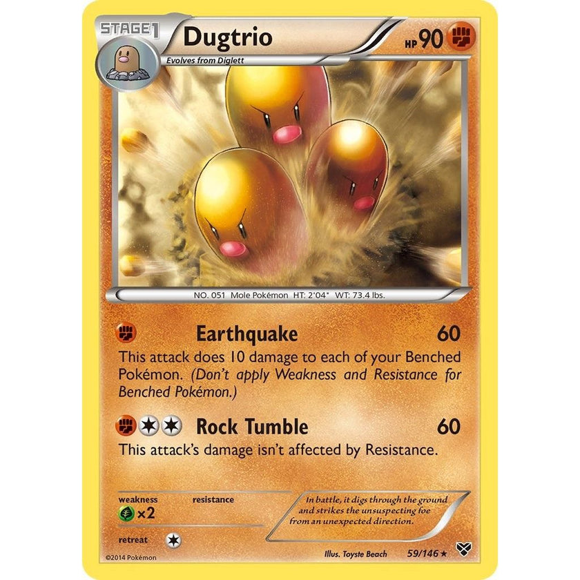 Dugtrio (59/146) (XY)