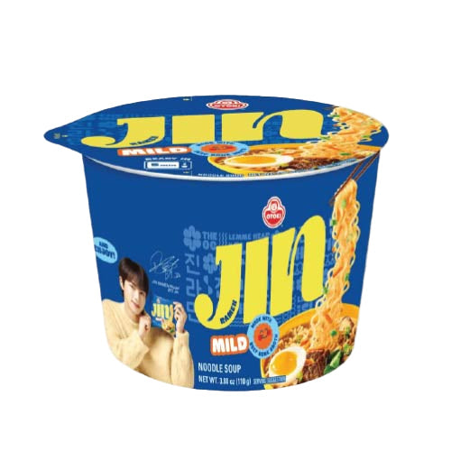 Ottogi Jin Ramen Mild Bowl (110G) [Best Before Date: 2026.09.09]