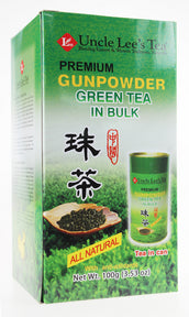 Uncle Lee's Tea - Premium Bulk Gunpowder Green Tea (150g)
