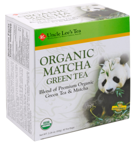 Uncle Lee's Tea - Organic Matcha Tea (40bg)