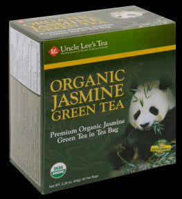 Uncle Lee's Tea - Organic Jasmine Tea (40bg)