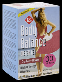 Uncle Lee's Tea - Body Balance Cranberry Dieter Tea (30bg)