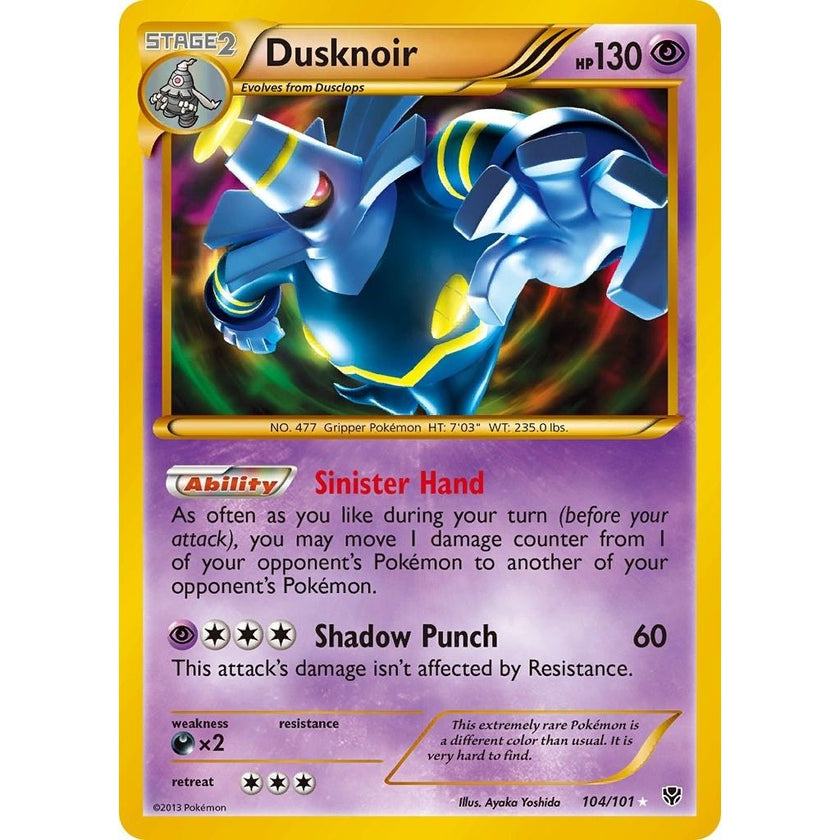 Dusknoir (104 Secret Rare) (104/101) (PLB)