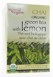 Uncle Lee's Tea - Organic Green Tea Chai with Lemon (18bg)