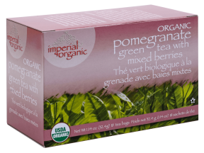 Uncle Lee's Tea - Imperial Organic Pom.Greenw.Berries (18bg)
