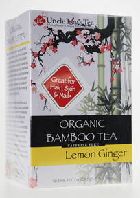 Uncle Lee's Tea - Organic Bamboo Tea Lemon Ginger (18bg)