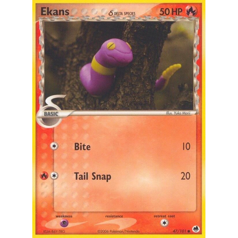Ekans (Delta Species) (47/101) (DF)