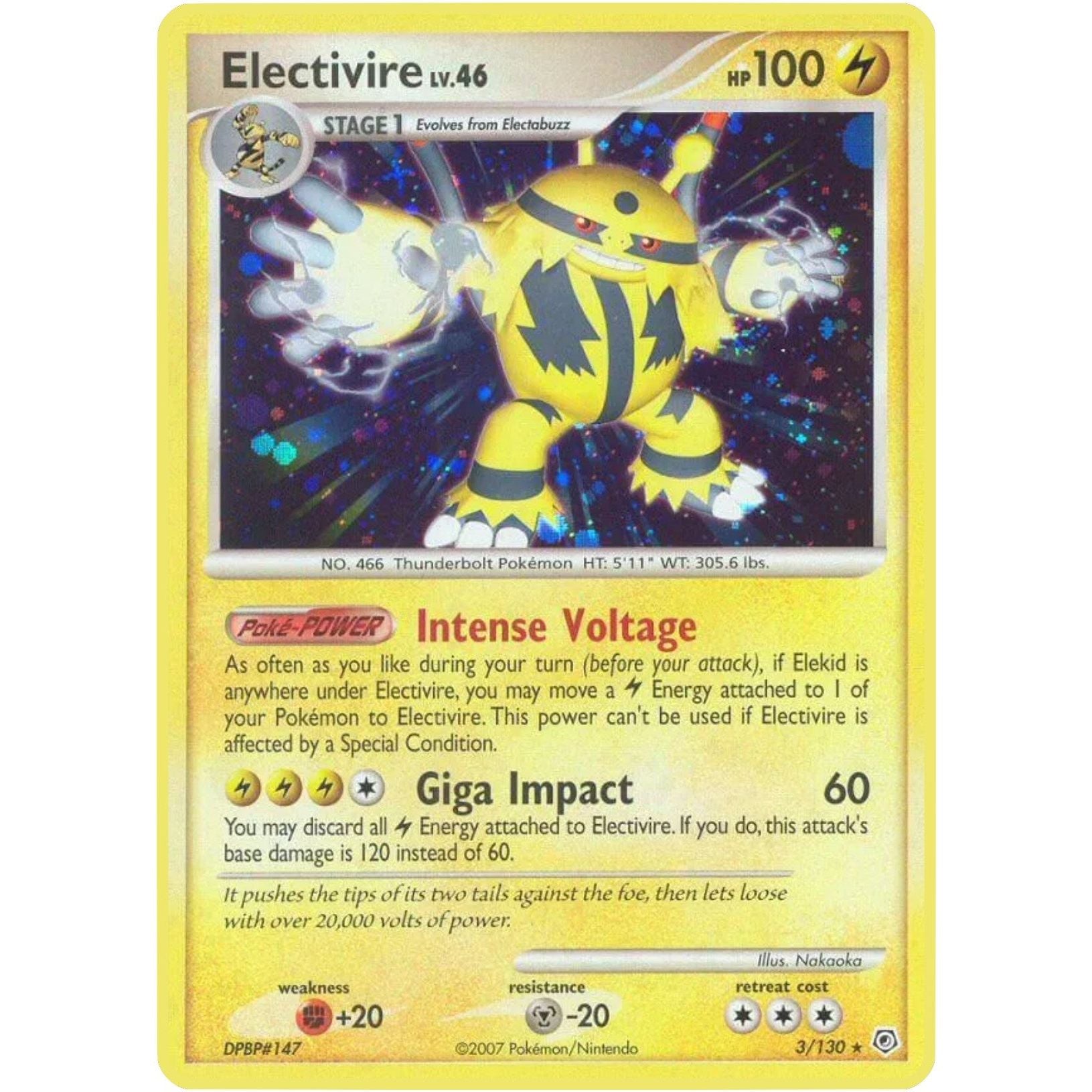 Electivire (3/130) (DP)