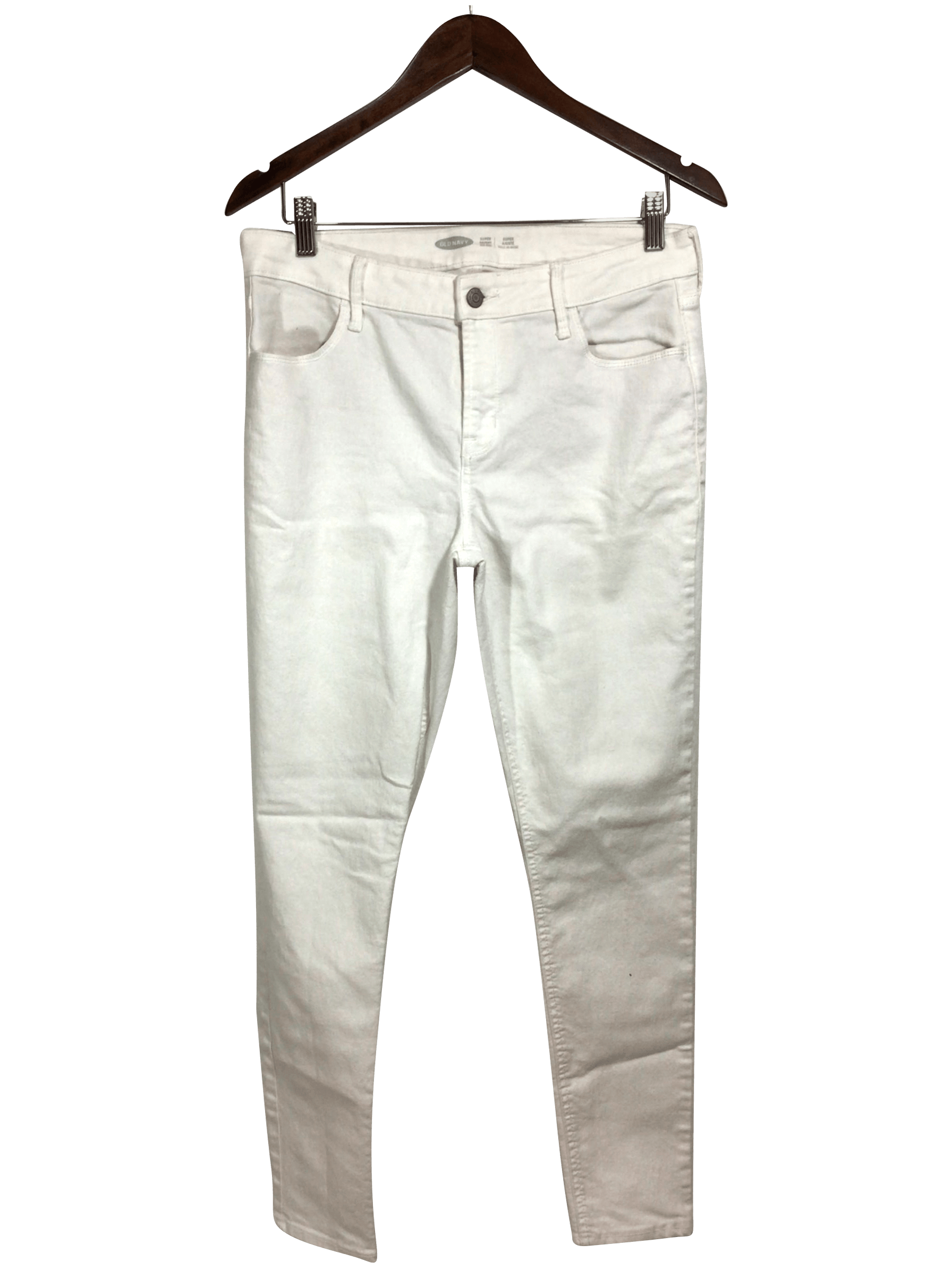 OLD NAVY Regular fit Straight-legged Jeans in White - 12