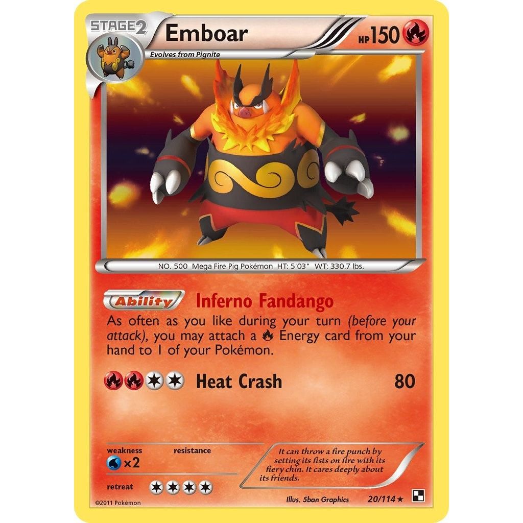 Emboar (20) (20/114) (BLW)