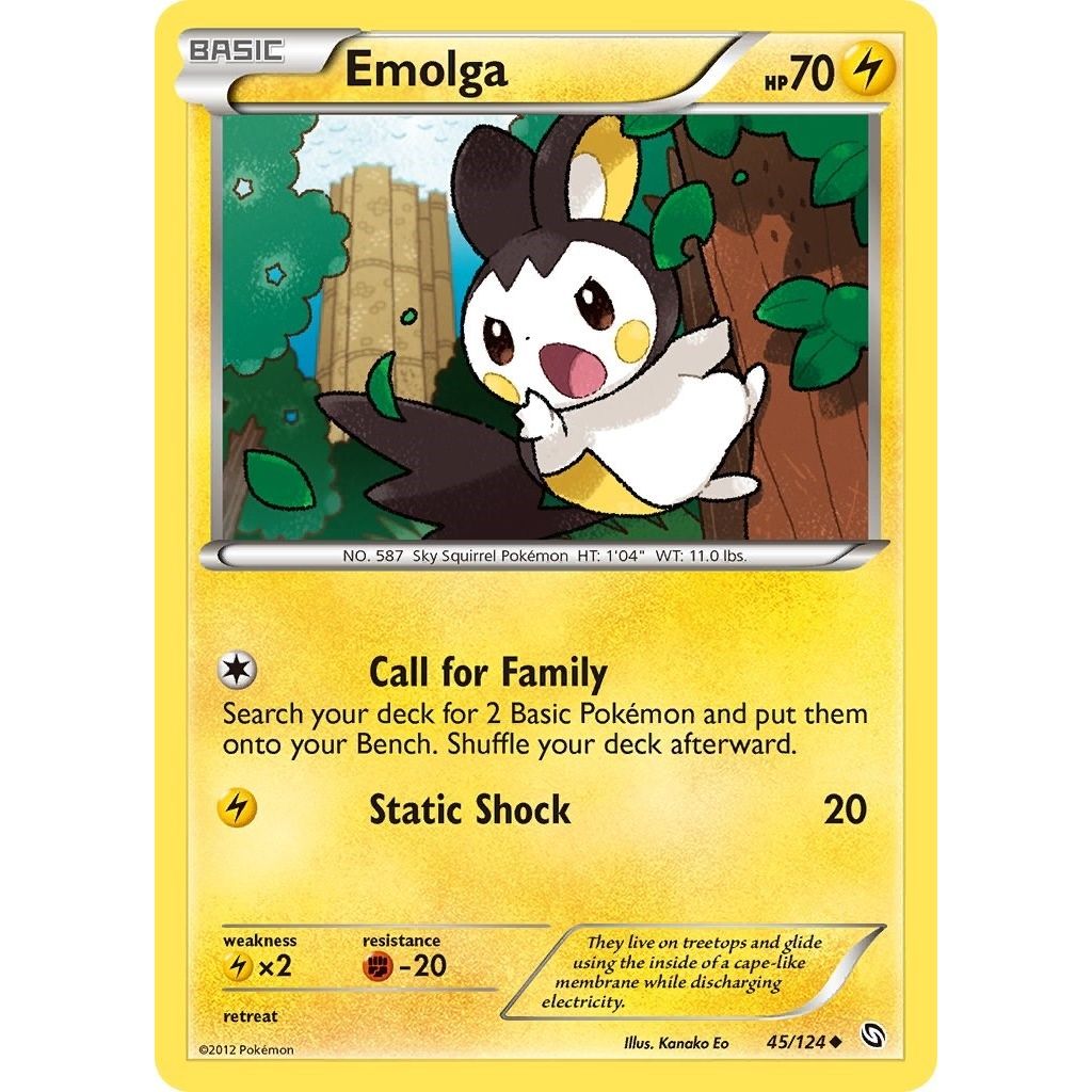 Emolga (45/124) (DRX)