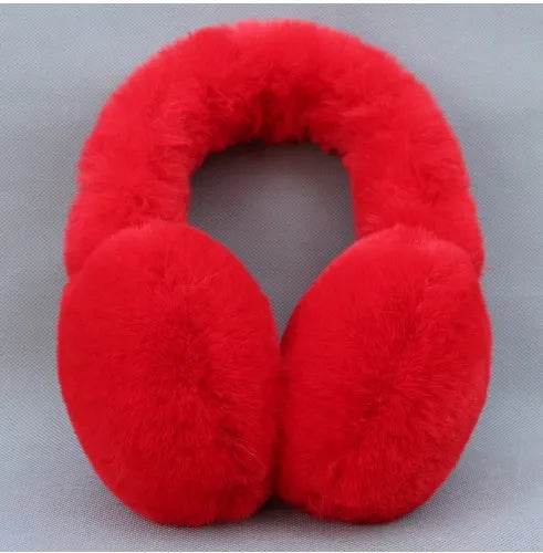 Ear Muffs Women – Warm Imitation Fur Headband for Winter