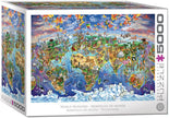 Eurographics - Merveilles du Monde par Maria Rabinky (Puzzles de 5000 pièces)