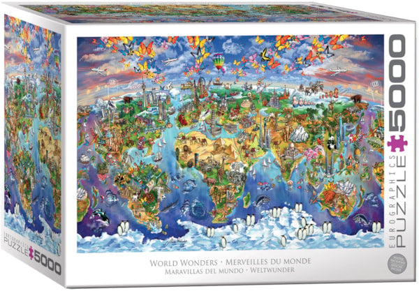 Eurographics - Merveilles du Monde par Maria Rabinky (Puzzles de 5000 pièces)