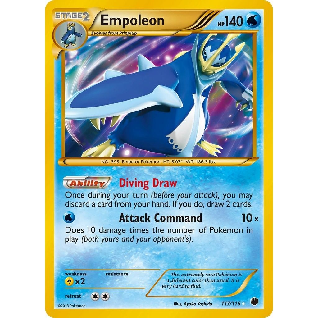 Empoleon (117 Secret Rare) (117/116) (PLF)