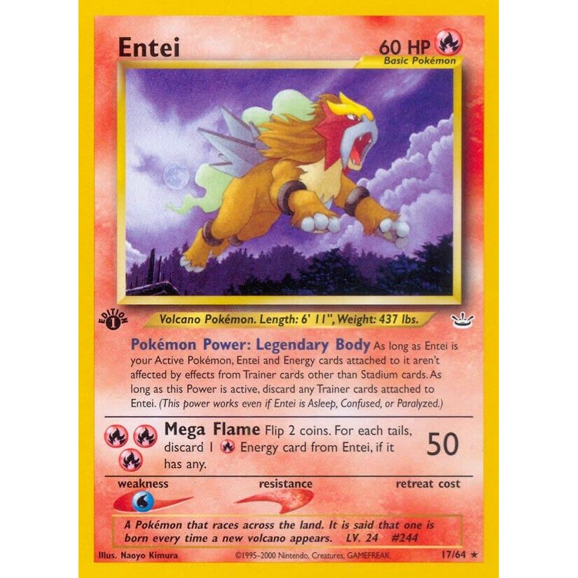 Entei (17) (17/64) (N3)