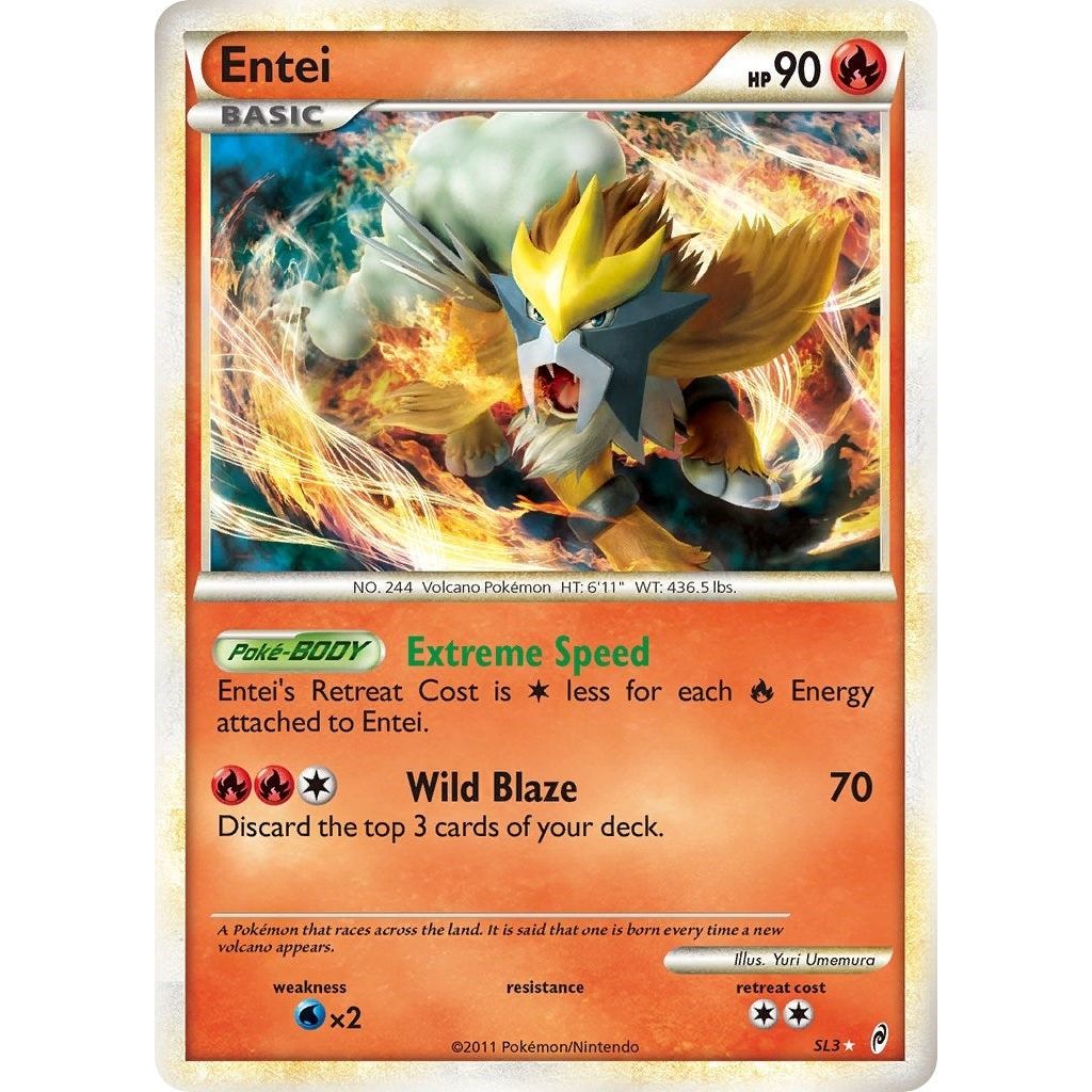 Entei (Shiny) (SL3) (CL)
