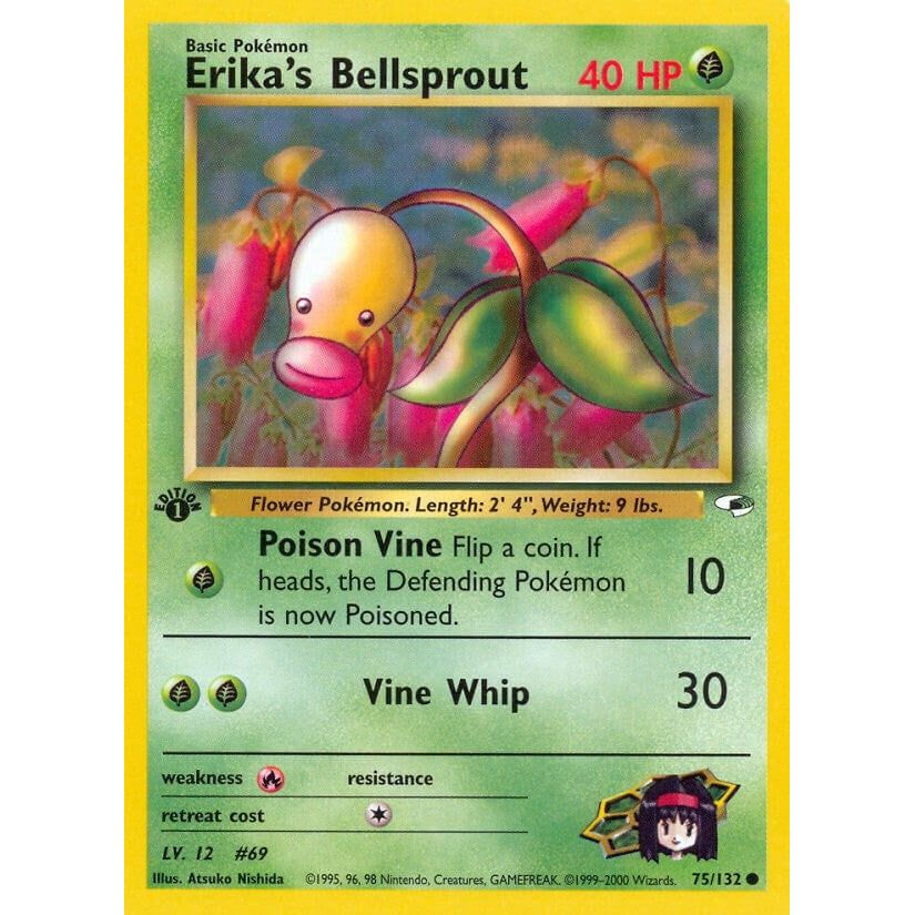 Erika's Bellsprout (75) (075/132) (G1)