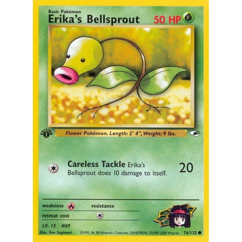 Erika's Bellsprout (76) (076/132) (G1)