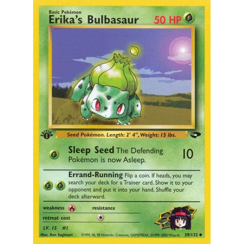 Erika's Bulbasaur (039/132) (G2)