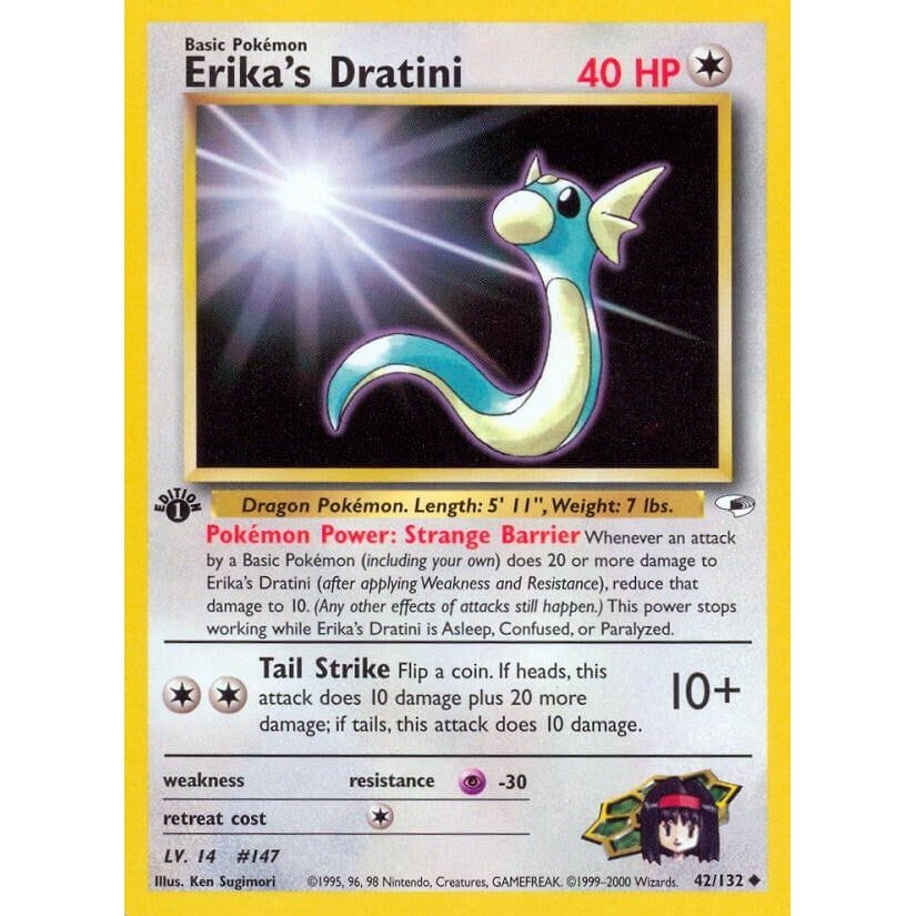 Erika's Dratini (042/132) (G1)
