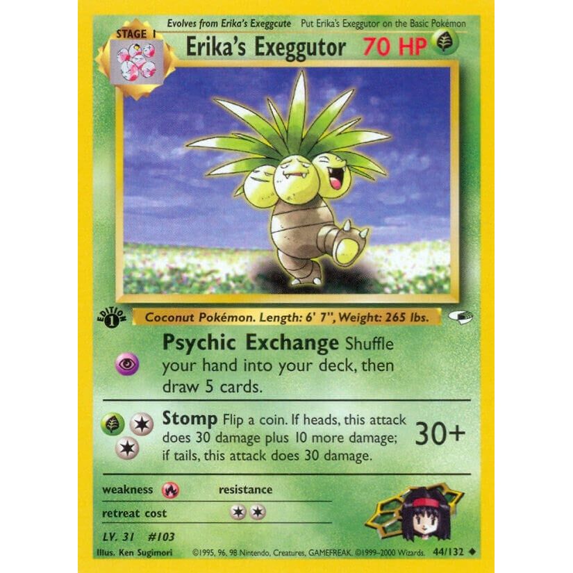 Erika's Exeggutor (044/132) (G1)