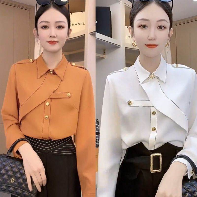 Luxury Professional Business Cooperate Office blouse shirt  for women
