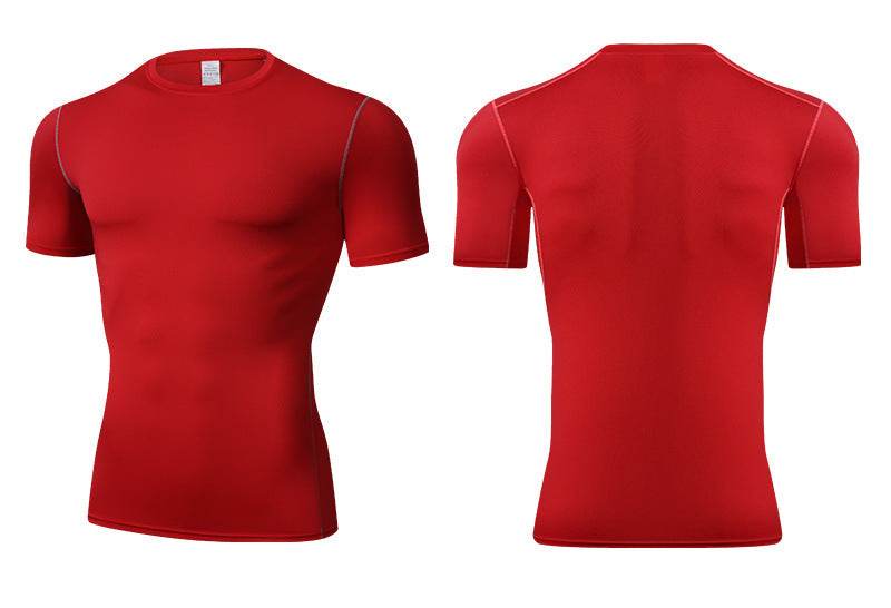 Short sleeve Muscle Fit Workout shirt for men