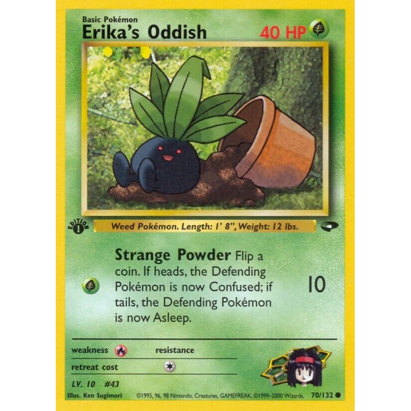 Erika's Oddish (070/132) (G2)